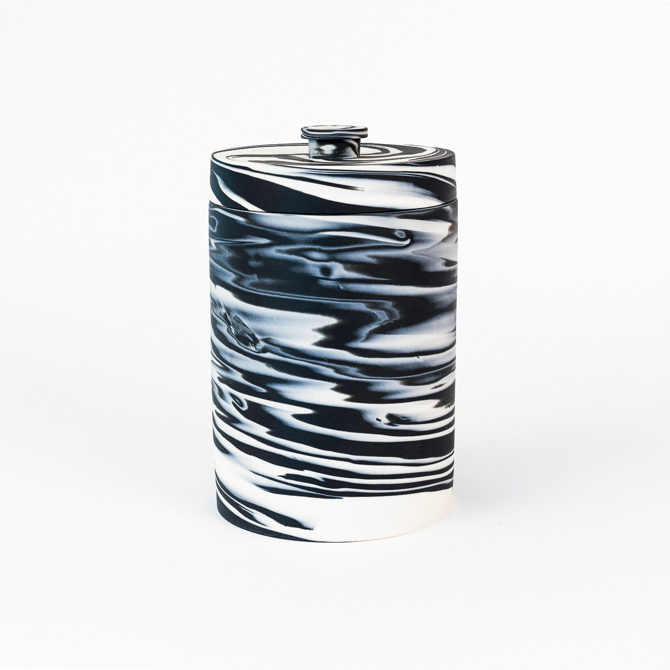 Black and White Cookie Jar