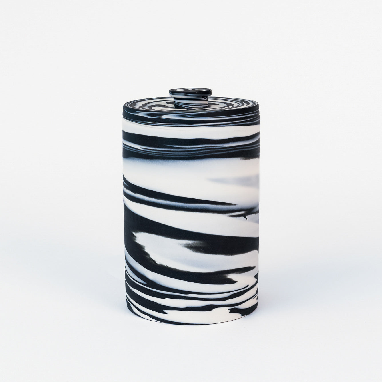 Black and White Cookie Jar