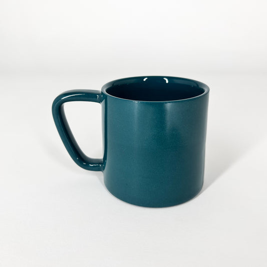 Teal Porcelain Mug