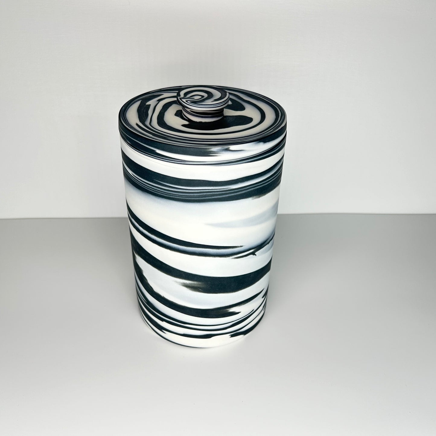 Black and White Cookie Jar