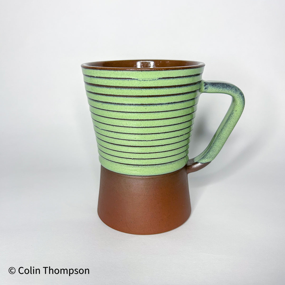 Dover Green Mug with Exposed Clay- 650ml