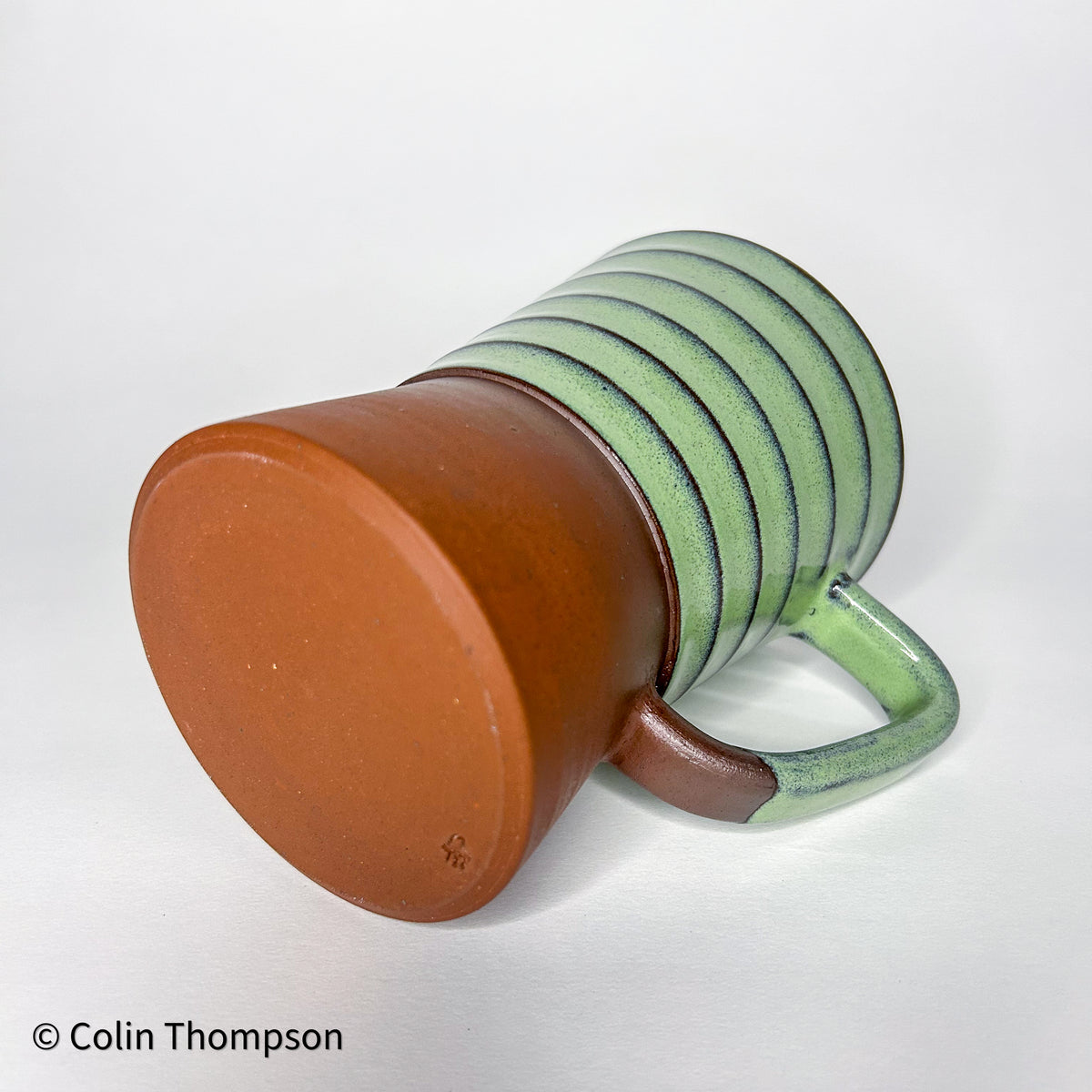 Dover Green Mug with Exposed Clay- 650ml