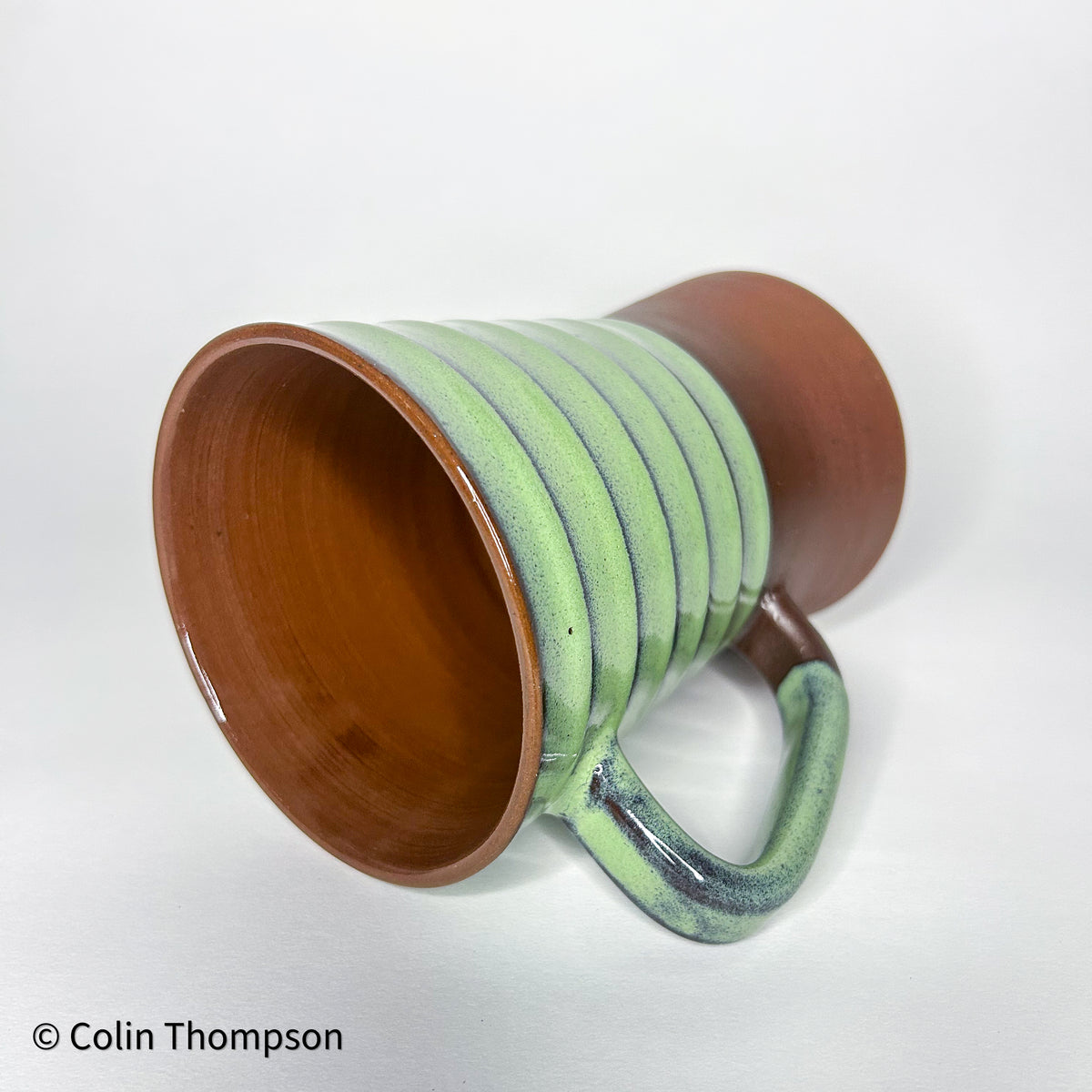 Dover Green Mug with Exposed Clay- 650ml