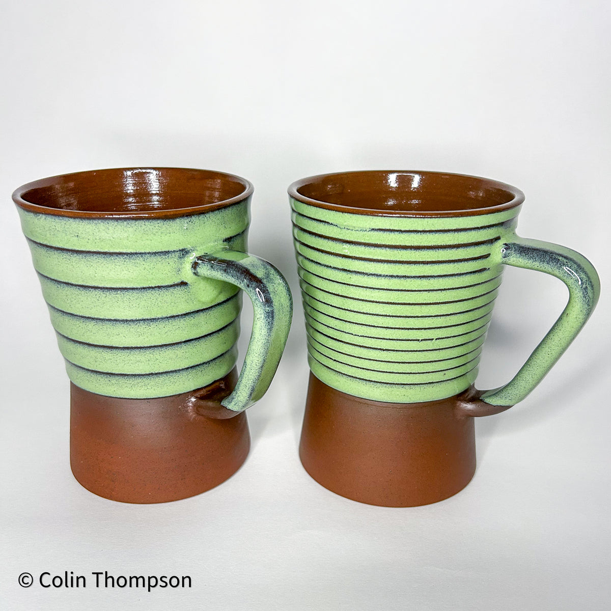 Dover Green Mug with Exposed Clay- 650ml